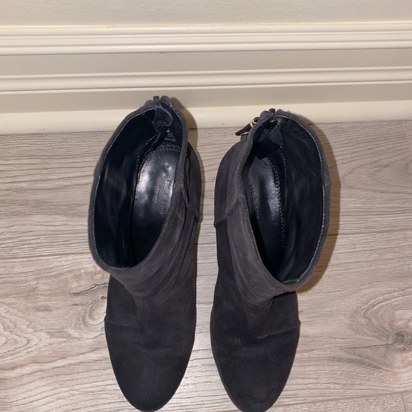 Rag & Bone Suede Black booties - Picture 3 of 4